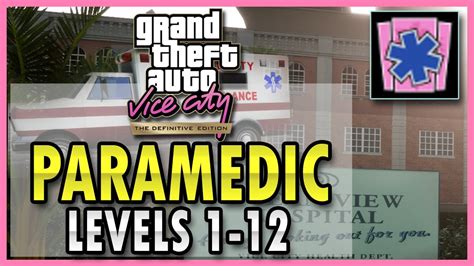 Gta Vice City De Paramedic Level Somebody Call The Wambulance