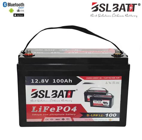 Deep Cycle 12V 100AH Lithium Battery For Solar RV EV BSLBATT