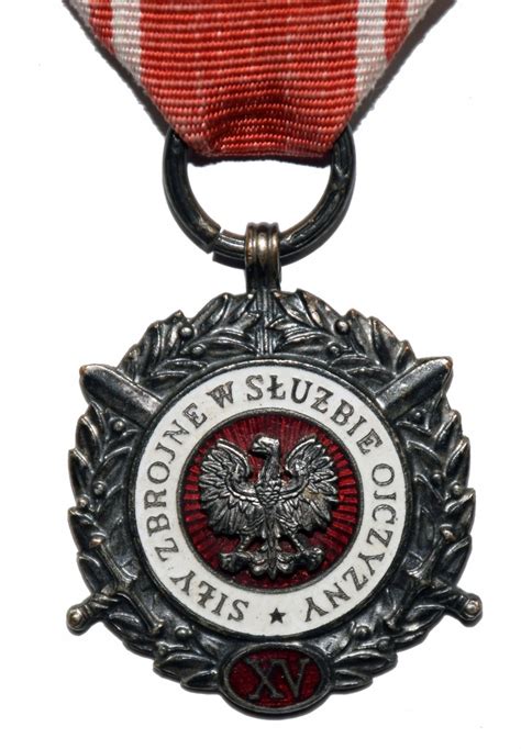 Medal XV Lat Siły Zbrojne w Służbie Ojczyzny 11198093648 oficjalne