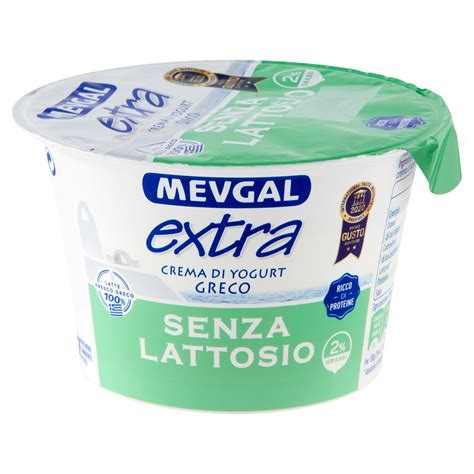 Mevgal Crema Di Yogurt Greco Senza Lattosio Gr Basko