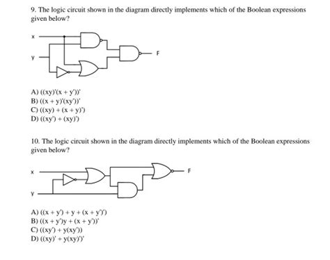 Solved The Logic Circuit Shown In The Diagram Directly Chegg