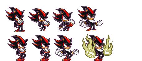 Shadow the hedgehog PIXEL ART by Phantom644 on DeviantArt