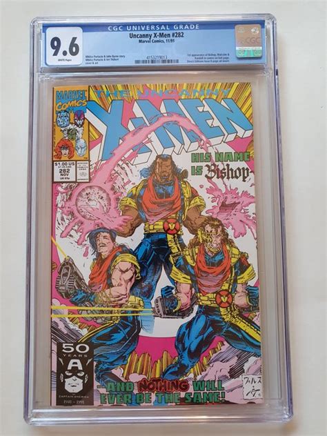 X Men 282 CGC 9 6 1º St Appearance of Bishop Malcom Catawiki