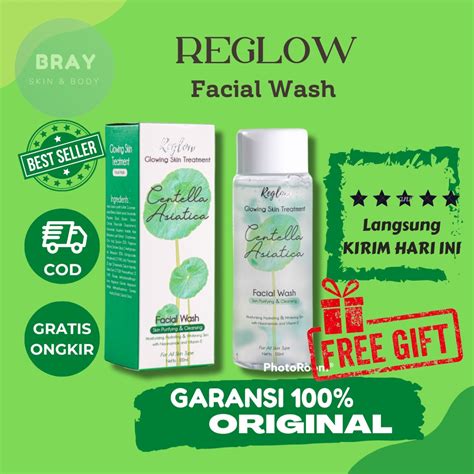 Jual Reglow Facial Wash Sabun Wajah Original Bpom Ml Shopee