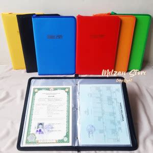 Jual Dokumen Keeper Ukuran Folio Isi Lembar Map Ijazah Map Kk