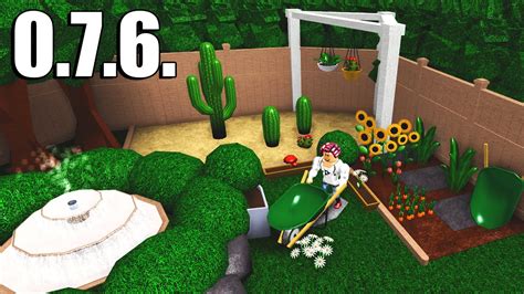 Gardening Update In Bloxburg 0 7 6 Roblox Amberry Let S - Roblox ...