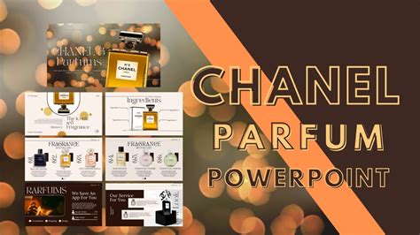 Chanel Parfums Theme PowerPoint Presentation 2023 TUTORIAL FREE