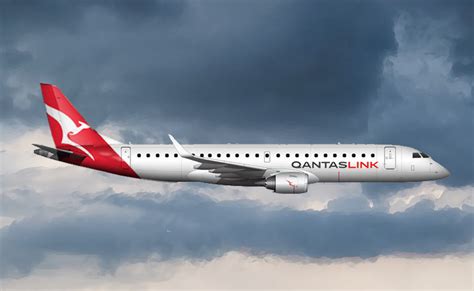 Qantas Is Now Operating 5 Embraer E190s From Alliance Airlines Simple