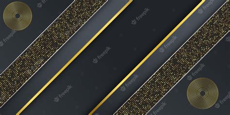 Premium Vector Luxury Black And Gold Abstract Background Black And Gold Luxury Abstract