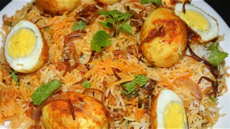 Quick Easy Egg Biryani Restaurant Style Egg Dum Biryani Indian