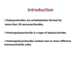 Heteropolysaccharide PPT