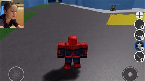 Virei O Homem Aranha No Roblox YouTube