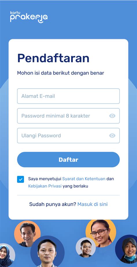 Prakerja 2022 Login Dashboard - Login pages Info