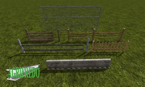 BARRIERE V1 Object LS 17 Farming Simulator 17 Mod FS 2017 Mod