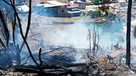 Áncash Incendios Forestales Dañaron Más De 8 Mil Hectáreas De