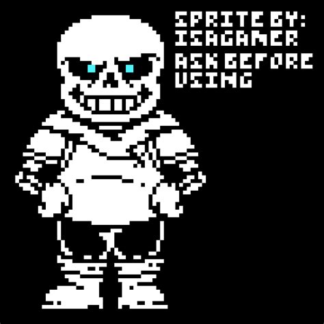 Pixilart Sans Underswap By Isas Studio