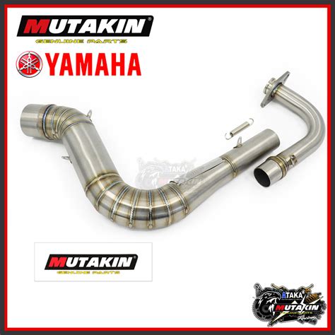 Mutakin Yamaha Mm Mm Big Elbow Pipe Mio M Mio I Stainless