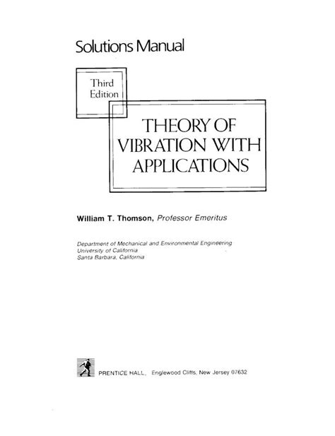 PDF Solucionario Teoria De Vibraciones Thomson Durling DOKUMEN TIPS