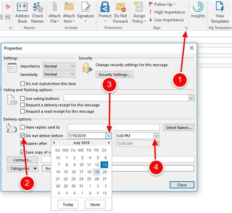 How To Schedule Email In Outlook To Send It At Later Date And Time