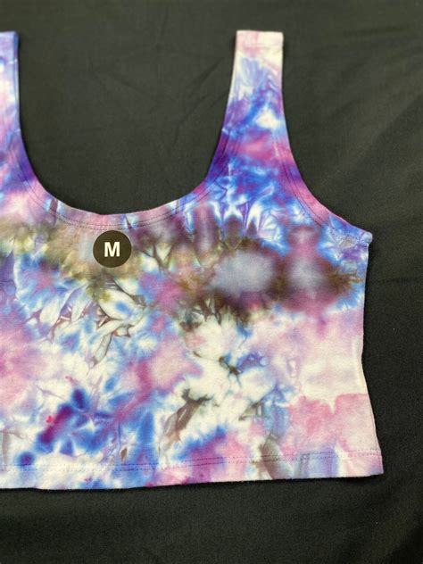 Tie Dye Crop Top Crop Top Collection Etsy