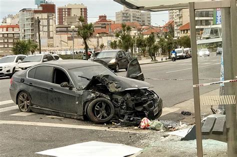 Perdió el control del auto y terminó contra una casa Noticias de Mar