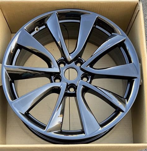 19" Tesla Model 3 OEM Factory Wheels Gloss Black | Tesla Motors Club