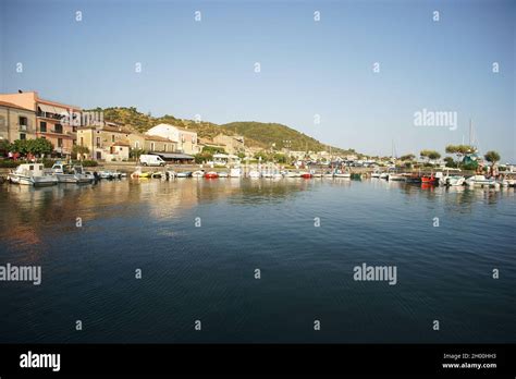 Port Of Acciaroli National Park Of Cilento Salerno Italy Stock Photo