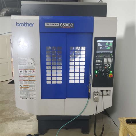 Used Brother Speedio S500X1 CNC Vertical Machining Center 8073493