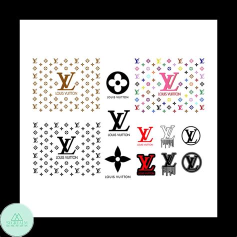 Louis Vuitton Logo Bundle Svg Brand Svg Lv Svg Louis Vuit Inspire Uplift