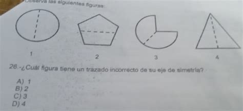 Resuelto Ssarva Las Siguientes Figuras Cu L Figura Tiene Un