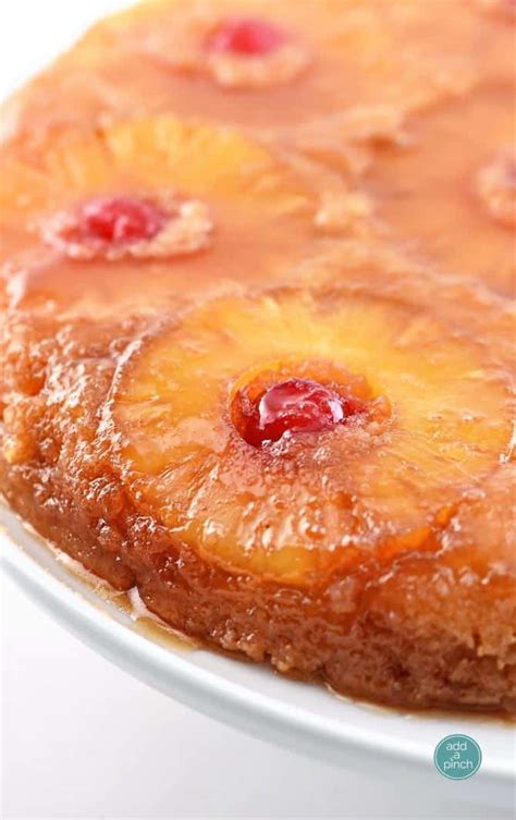 Pineapple Upside Down Cake Recipe - Add a Pinch