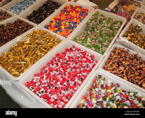 Sweets For Sale On Market Stall El Bosque Sierra De C Diz Andaluc A