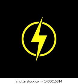 D Power Icon Lightning Electricity Isometric Stock Vector Royalty