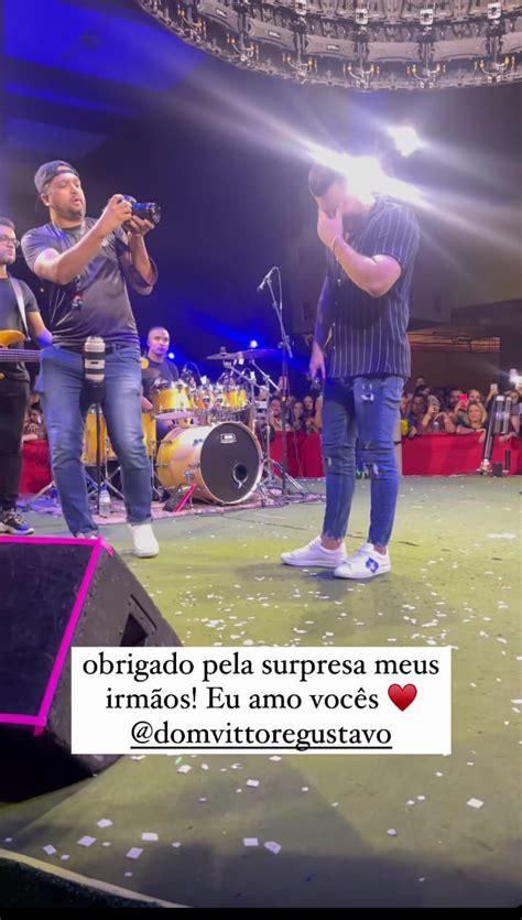 Murilo Huff se emociona surpresa em seu 1º show após a morte de