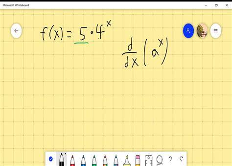 Solved Find The Derivative Of The Following Functions Y 5 ·4 X