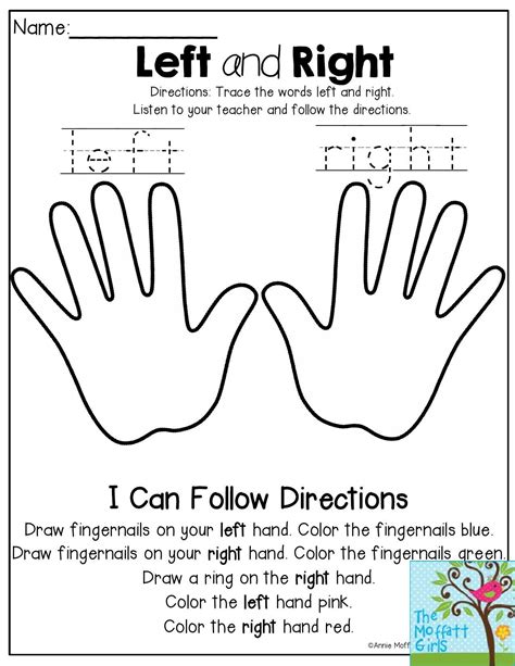 Following Directions Activities For Preschool