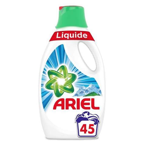 ARIEL Lessive liquide Alpine 45 lavages Cdiscount Electroménager