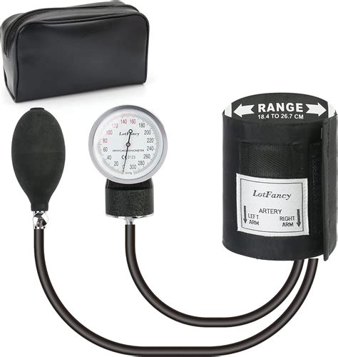 Lotfancy Aneroid Sphygmomanometer Pediatric Bp Cuff Child