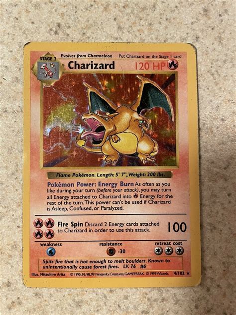 Toys Hobbies St Edition Shadowless Charizard Base Set Rare