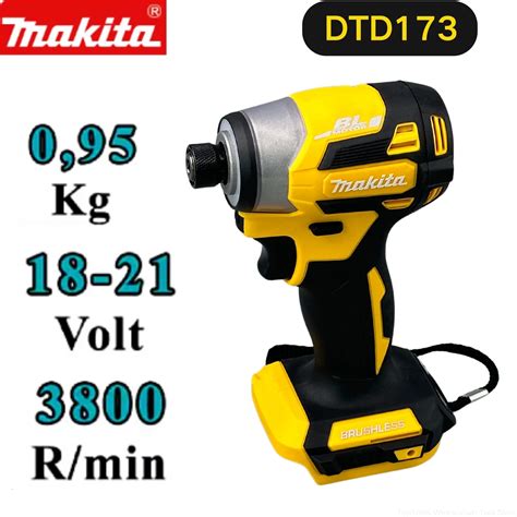 DTD173 Makita Klucz Udarowy Akumulatorowy 18V LXT BL Bezszczotkowy