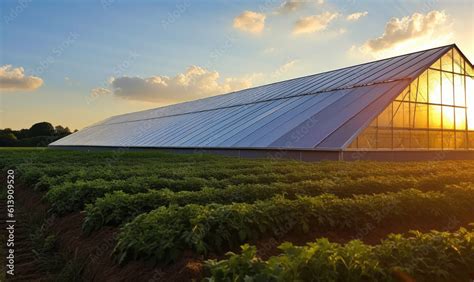 ภาพประกอบสต็อก Powering The Future Embracing The Renewable Energy