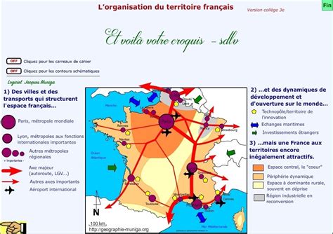 Croquis de géographie les figurés