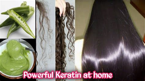 Okra Keratin Hair Treatment Bhindi Hair Mask How To Straight Hair At