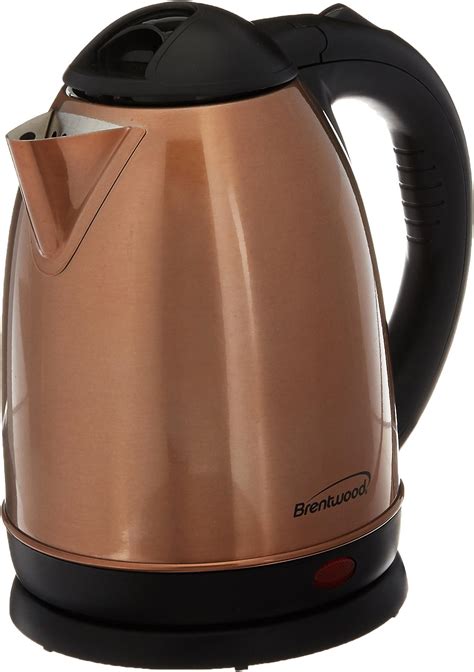 Brentwood Kt 1790rg 1 7l Stainless Steel Cordless Electric Kettle Rose Gold Home