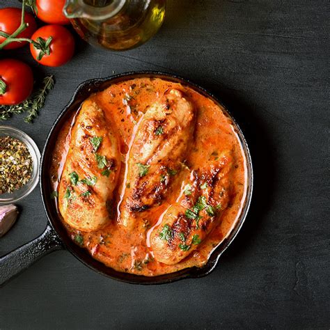 Escalopes de poulet à la tomate au Cookeo