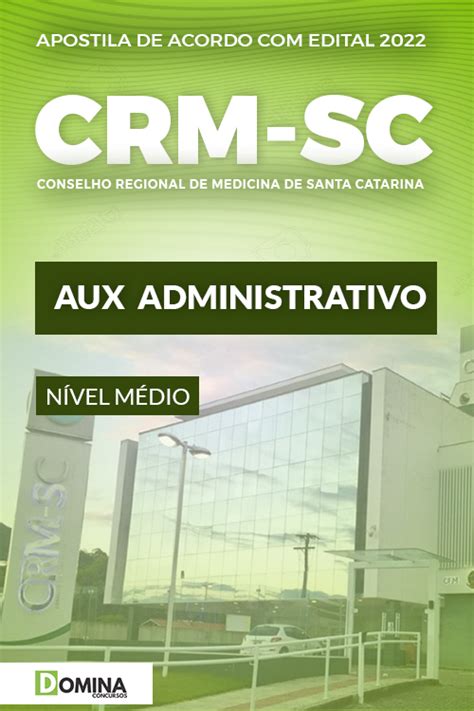 Apostila Concurso Crm Sc Auxiliar Administrativo