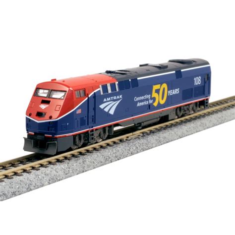 Kato N Ge P Genesis Amtrak Phase Vi W Th Anniversary Logo