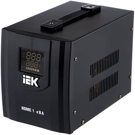Стабилизатор напряжения серии HOME IEK IVS20-1-01000 1 кВА (СНР1-0-1 ...