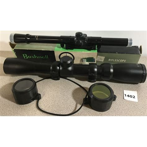 Lot Of 2 Bushnell 4x Sportview 22 4x15 Scope And Other