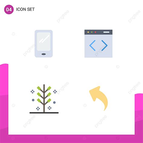 Modern Logo Set Vector Art Png Modern Set Of Flat Icons Pictograph